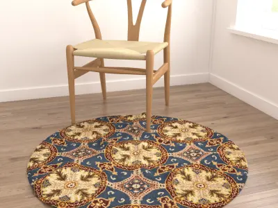 Rugs No 99 Low-poly 3D model