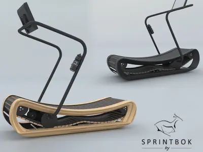 Bike Trainer NOHRD Pack 3D model 3D model