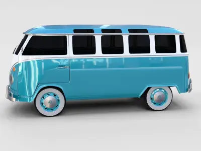 VW Bus Mk 1 rev 3D model