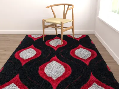 Rugs No 96 Low-poly 3D model