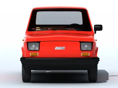 Fiat 126 3D model