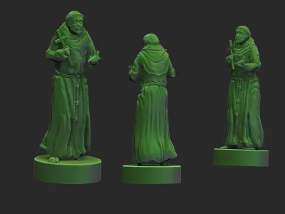 Saint Francis of Assisi  3D print model