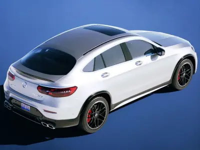 Mercedes Benz GLE63 S 2018 3D model