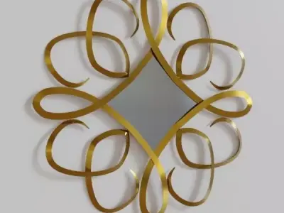 Mirror decorative Free 3D model