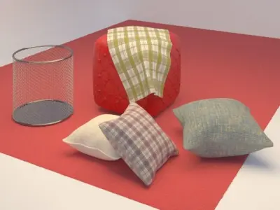 Puff sofa 3D model
