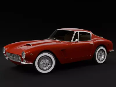 Ferrari 250 GT Berlinetta Passo Corto 3D model