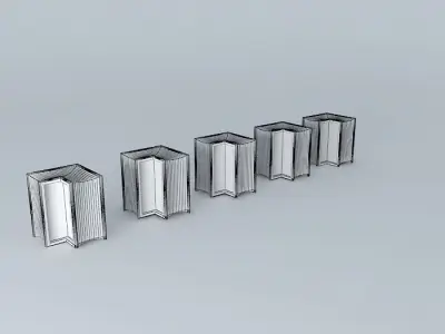 Corner for glass block Free 3D model