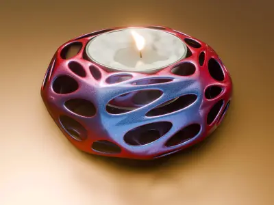 Candle Holder 3D print model buy