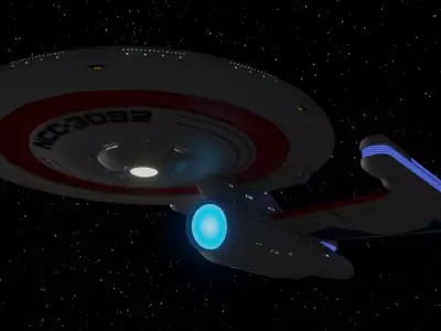 Lexington Class Command Cruiser Free 3D model