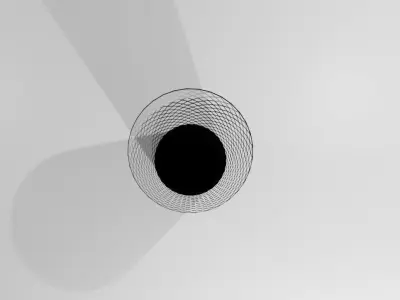 Trash Can - Cesto de Lixo Low-poly 3D model