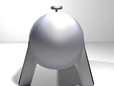 Gas Tank - Cylinder Type 3 3D model