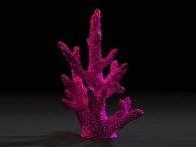 Coral Voronoi 3D print model