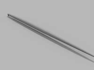 Burmese Python Snake shape model 3D model