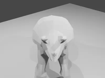 Dragon triceratops 3D model