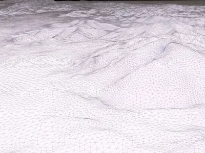 FREE Mecca and the Red Sea coast of Saudi Arabia - tile model Free 3D model