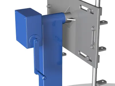 Engine stand R3 3D model