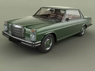 Mercedes-Benz W114 Coupe 3D model