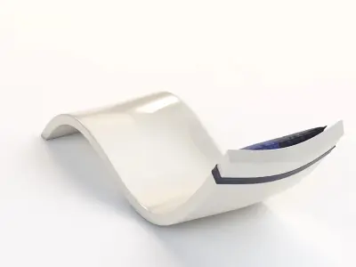 Ledge Lounger Pool Chaise 3D model