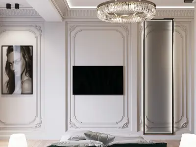 luxury boy bedroom 3D model
