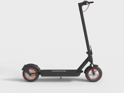 ISCOOTER ELECTRIC SCOOTER Low-poly 3D model