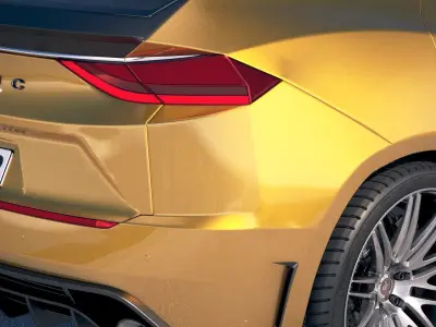 Generic Sport SUV Coupe 2019 3D model