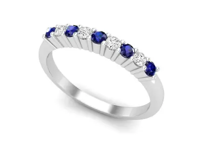 AV 467 Ladies Anniversary Stackable Wedding Band 3D print model