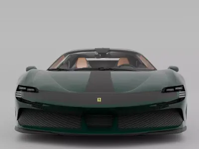 Ferrari SF90 3D model buy