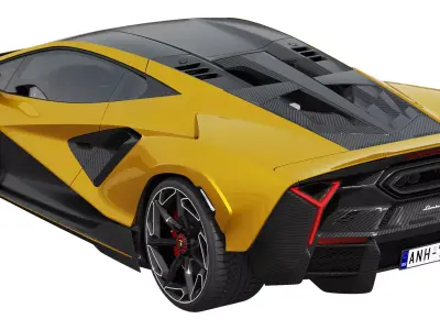 Supercar Fenomeno 2026 3D model