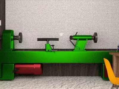 The Lab machine shop 3D model