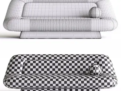 WAVE SOFA 3D model