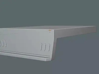 64 scale Model Flatbed Bottom 3D print model