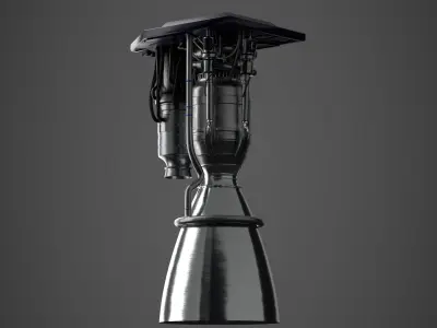Rocket Engine 3D model