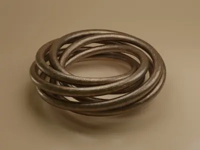 S-knot - Torus Knot Sculpture Low-poly 3D model