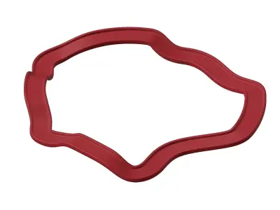 Plastic Sports Games Race Track Toy 3D model