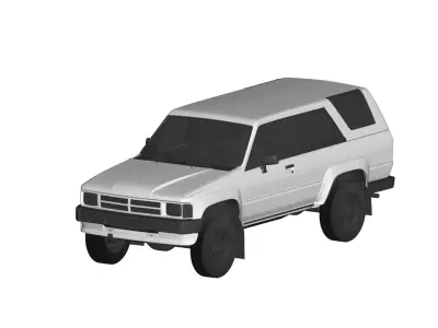 Toyota 4Runner  3D model by japan-car