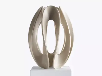 Abstract sculpture by Gianpietro Carlesso 3D model