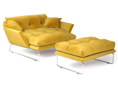 New York Suite Armchair Free trial model Free 3D model