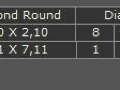 Ring luxury set 3D print model