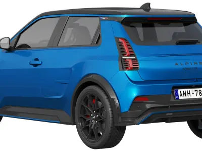 Alpine A290 GTS 3D model