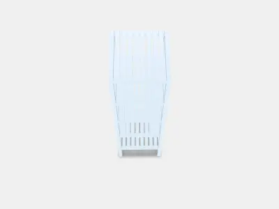 MUSKAN Shelving unit Low-poly 3D model