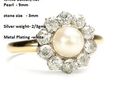 12 pearl rings 3D print model