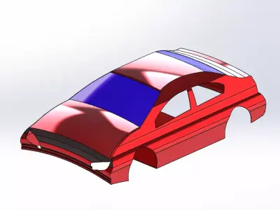 Automotive Bodywork 3D model
