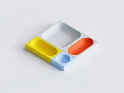 Bauhaus Tray 3D print model