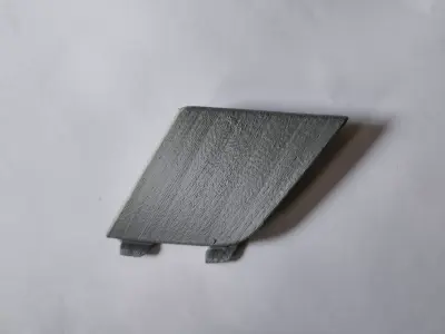 Vw Scirocco Gts Front Bumper tow Cover 3D print model