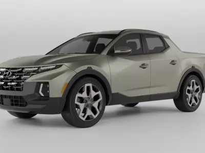 Hyundai Santa Cruz 2022 3D model
