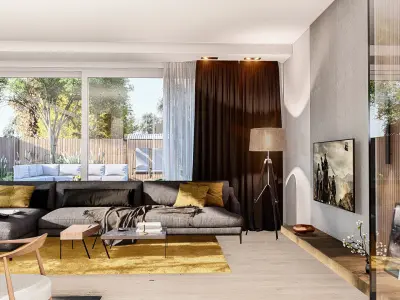 Wien House Low-poly 3D model