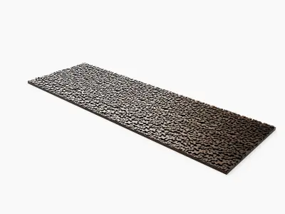 STL Model of Decorative Hexagon Wall Panel 3D print model