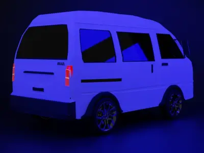 CAR DAMAS KKAZL 3D model