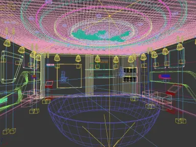 Exhibition - Area - 11X7-3DMAX2010-011 3D model