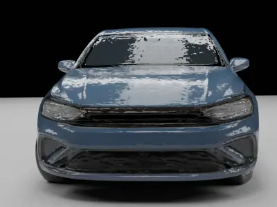 Volkswagen Golf Fictional 3D model